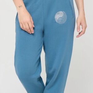 Spiritual Gangster/Blue Sweatpants with Logo/Size XL/NIB/NEW/SEALED! Beautiful!